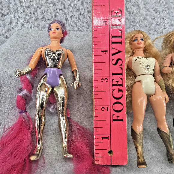 Vintage 1984 Mattel Princess of Power She-Ra 5 Figure Lot Entrapta Sweet Bee - Picture 2 of 16